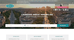 Desktop Screenshot of ladresse-reims.com